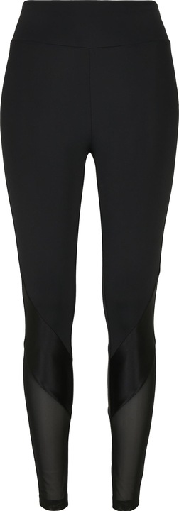 Actual product image Urban Classics Ladies Highwaist Mixed Tech Leggings (S)