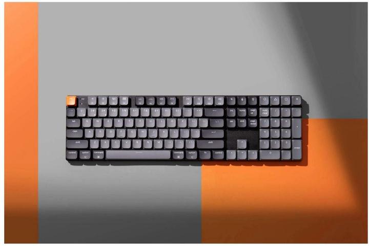 Produktbild Keychron Gaming-Tastatur K5 QMK Version 2 Brown Switch (CH, Kabelgebunden, Kabellos)