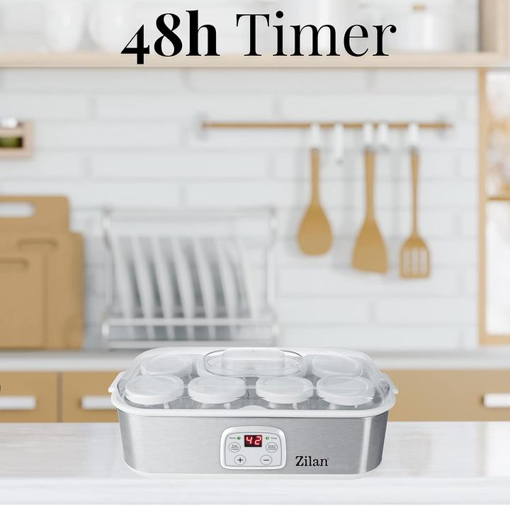 Produktbild Zilan Joghurtmaschine mit 8 Glasflaschen