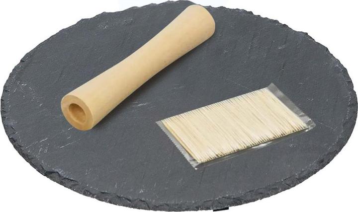 Actual product image Alpina Garden Cutting board Alpina Alpina - Snack set 30 cm (tray and sticks)