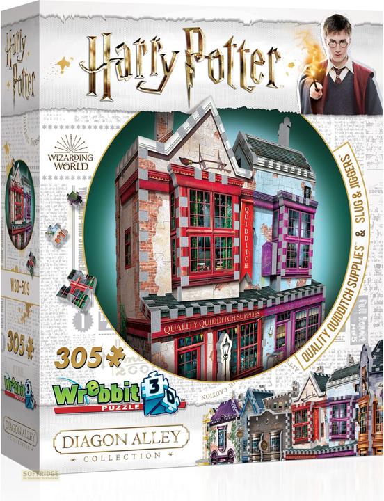 Immagine prodotto Wrebbit 3D Negozio di Quidditch (295 pezzi)