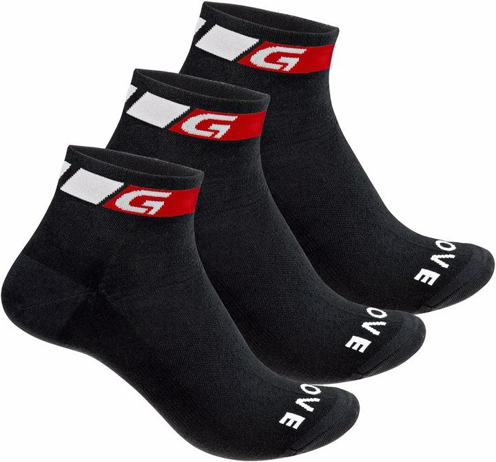 Actual product image GripGrab Classic Low Cut Socks 3 Pack (41 - 44)