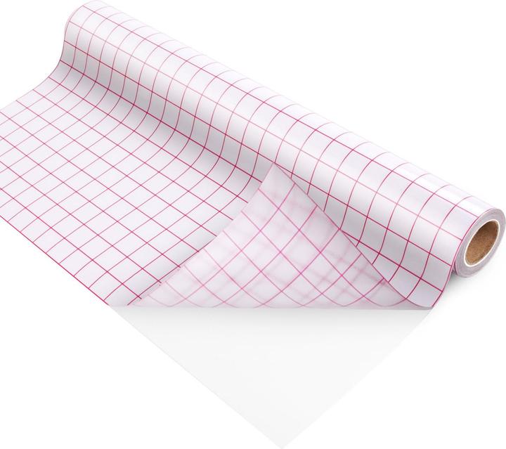 Actual product image Loklik Grid Transfer Tape Roll - 15m - Red