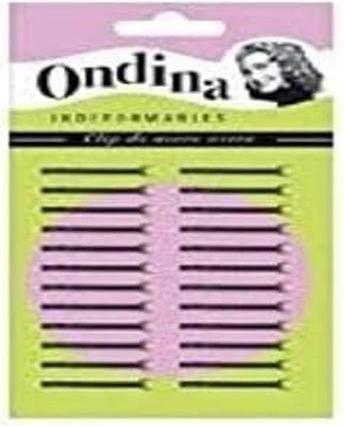 Produktbild Caso Haarspangen Carton Schwarz 2,5 cm (pcs) (24 Stk.)
