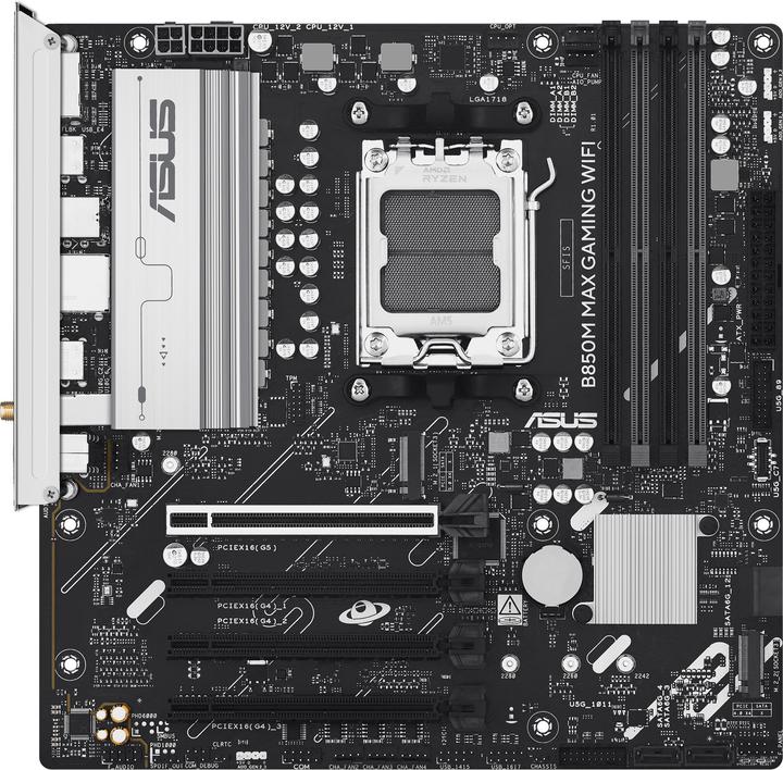 ASUS B850M Max Gaming WIFI (AM5, AMD B850, mATX)
