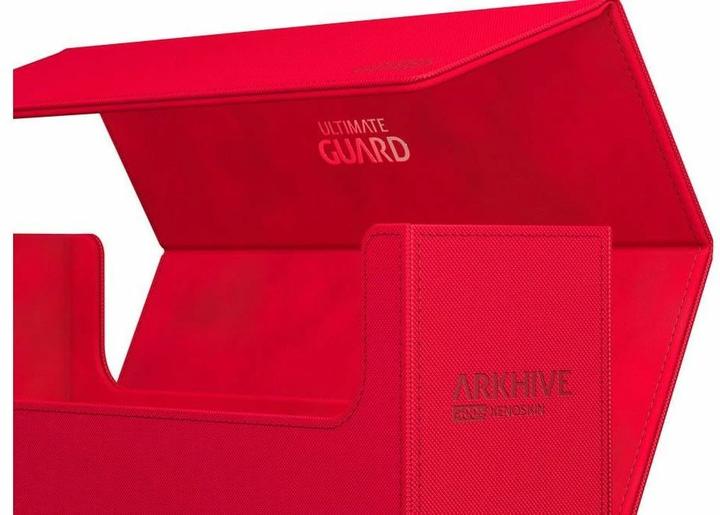 Immagine prodotto Ultimate Guard Scatola di carte XenoSkin Arkhive Monocolor 400+ Rosso