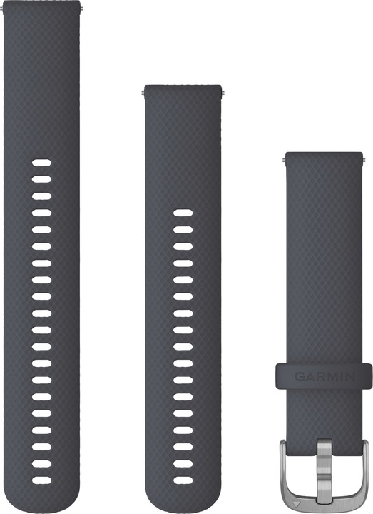Image du produit Garmin changement rapide (20 mm, Silicone, Vivoactive 3, Vivomove HR, Forerunner 645, Venu, vivomove 3, style vivomove)