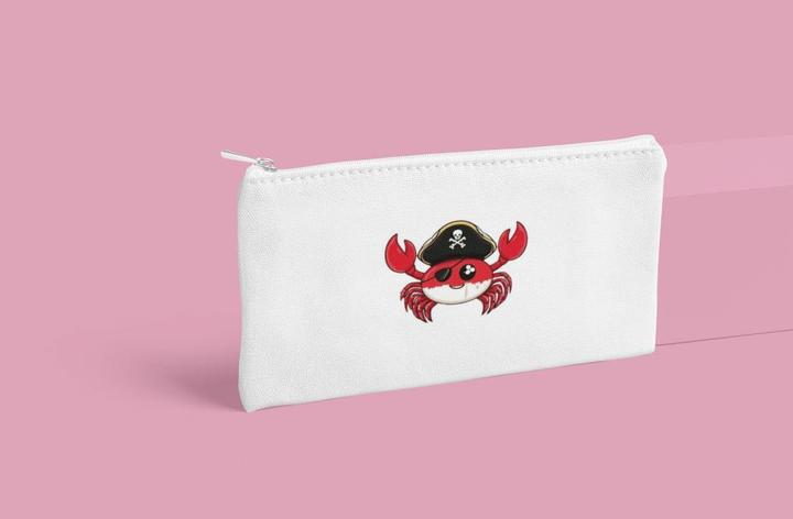 Produktbild Bügelbilder Schul & Freizeitsrucksack-Set Cute Comic pirat crab (15 l)