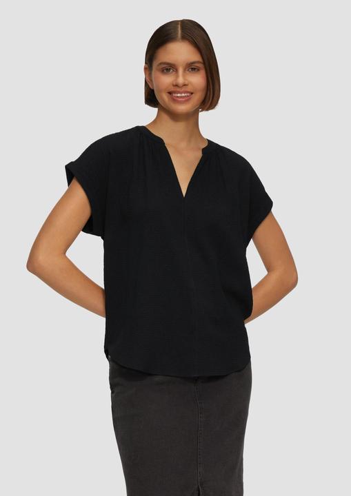 Actual product image S.Oliver Bluse Locker geschnittene Bluse mit Struktur (32)