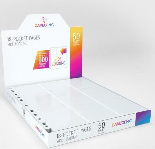 Produktbild Gamegenic 9-Pocket Binder Pages - Sideloading
