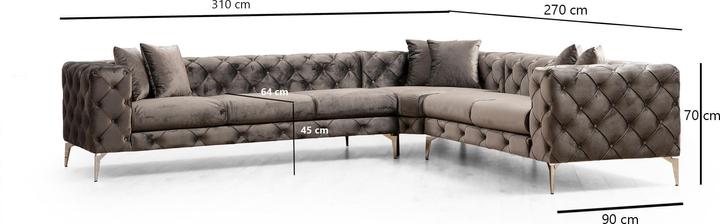 Produktbild Atelier del Sofa Gary (Ecksofa)
