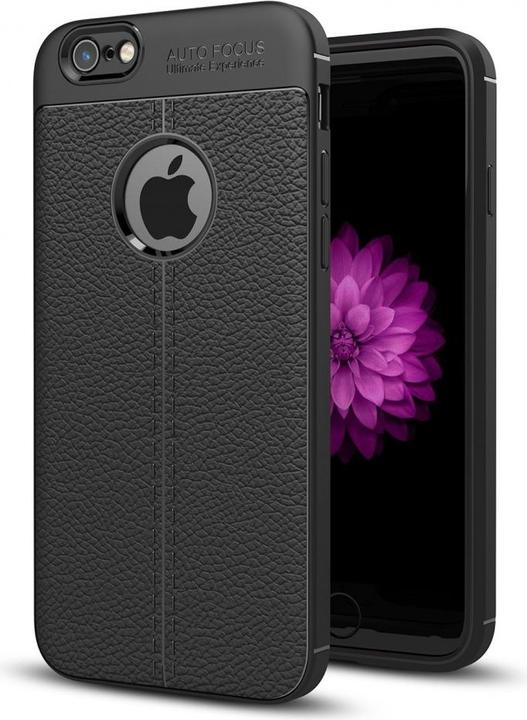 Actual product image Screenguard Apple iPhone 6/6S Case Leather Design TPU Cover (Apple iPhone 6)