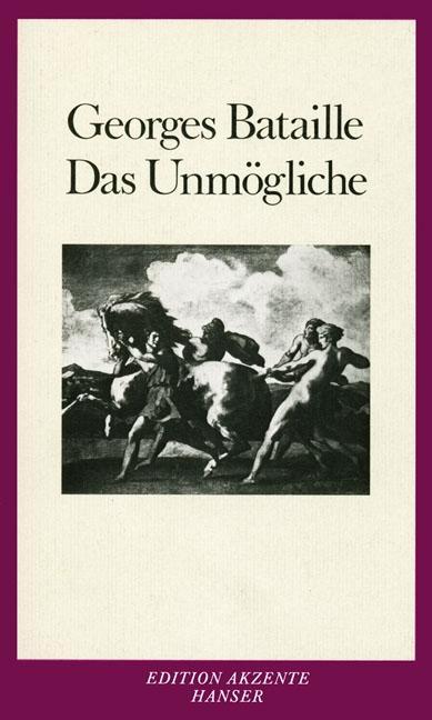 Produktbild Das Unmögliche (Deutsch, Georges Bataille, 1987)