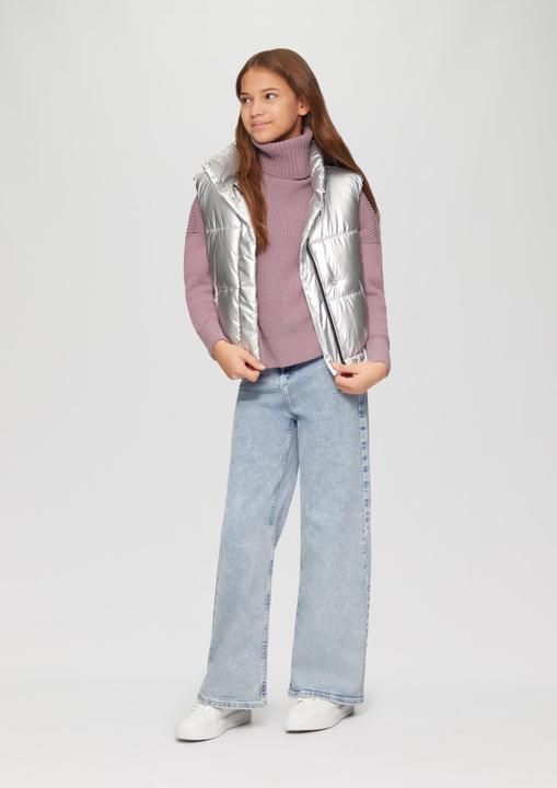 Produktbild s.Oliver Strickpullover Strickpullover mit Rollkragen im Relaxed Fit (170, 176)