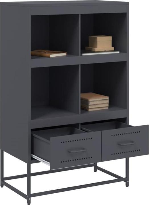 Image du produit vidaXL Buffet haut 68,5 x 39 x 111,5 cm Laminée à froid (39 x 39 x 111,5 cm)