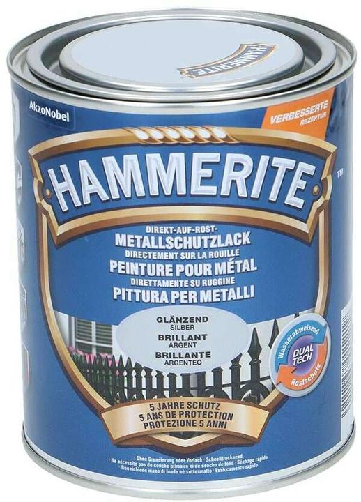 Actual product image Hammerite Metal protective lacquer high gloss (750 ml, Silver)