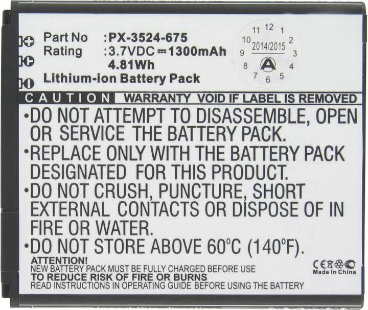 Immagine prodotto AccuCell Akku Simvalley SP-140, Ersatzakku PX-35234, PX-3524-675