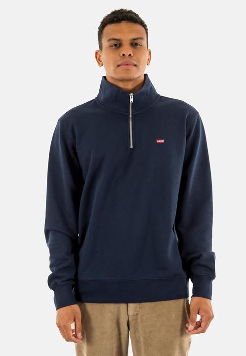 Produktbild Levis Heren Original Hm 1/4 Zip Sweatshirt, navy blazer, XXL (XXL)