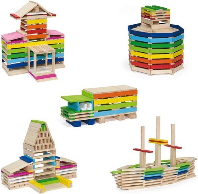 Produktbild Viga Toys 250 Holzbausteine