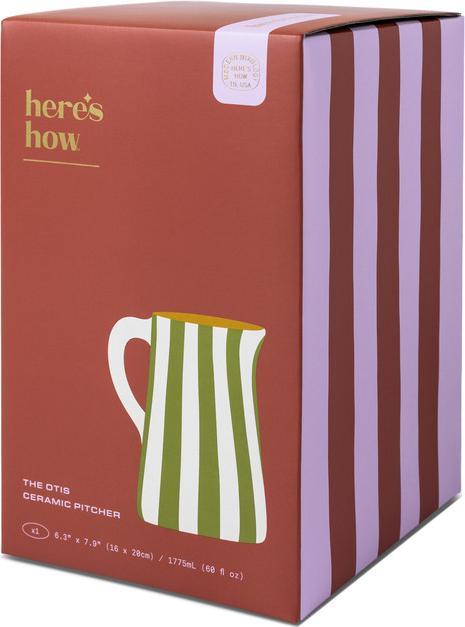 Produktbild Here's How The Otis Ceramic Pitcher