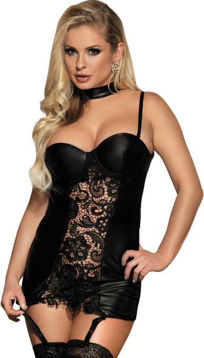 Image du produit Subblime Style Fétiche Et Floral Corset Dentelle S / M. (S, M)