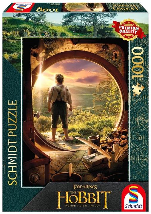 Produktbild Schmidt Spiele Der Hobbit Leaving Bag End 1000 Teile (1000 Teile)