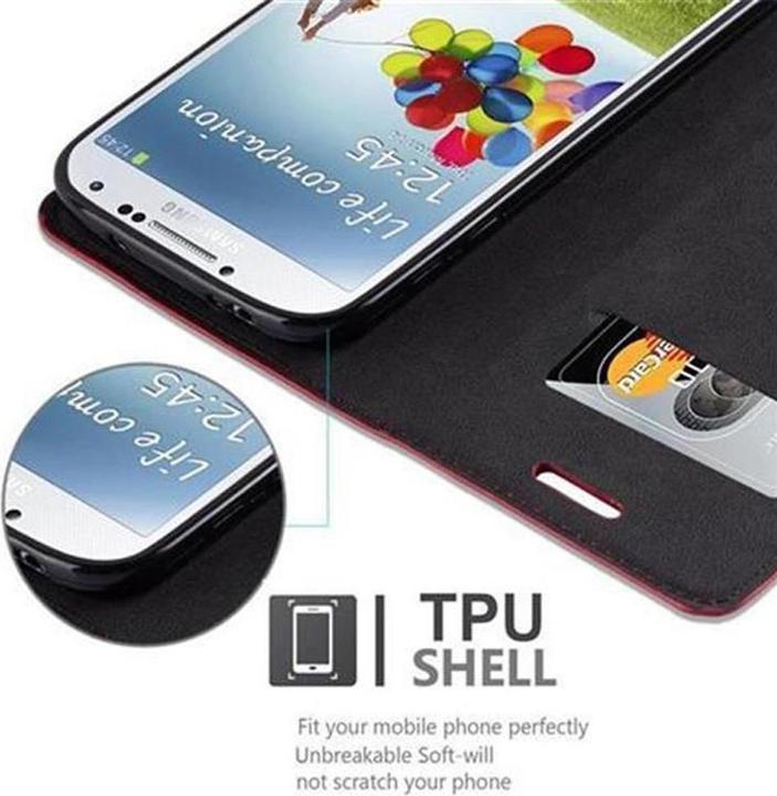 Productafbeelding Cadorabo Boek Onzichtbare Magneethoes (Samsung Galaxy S4)