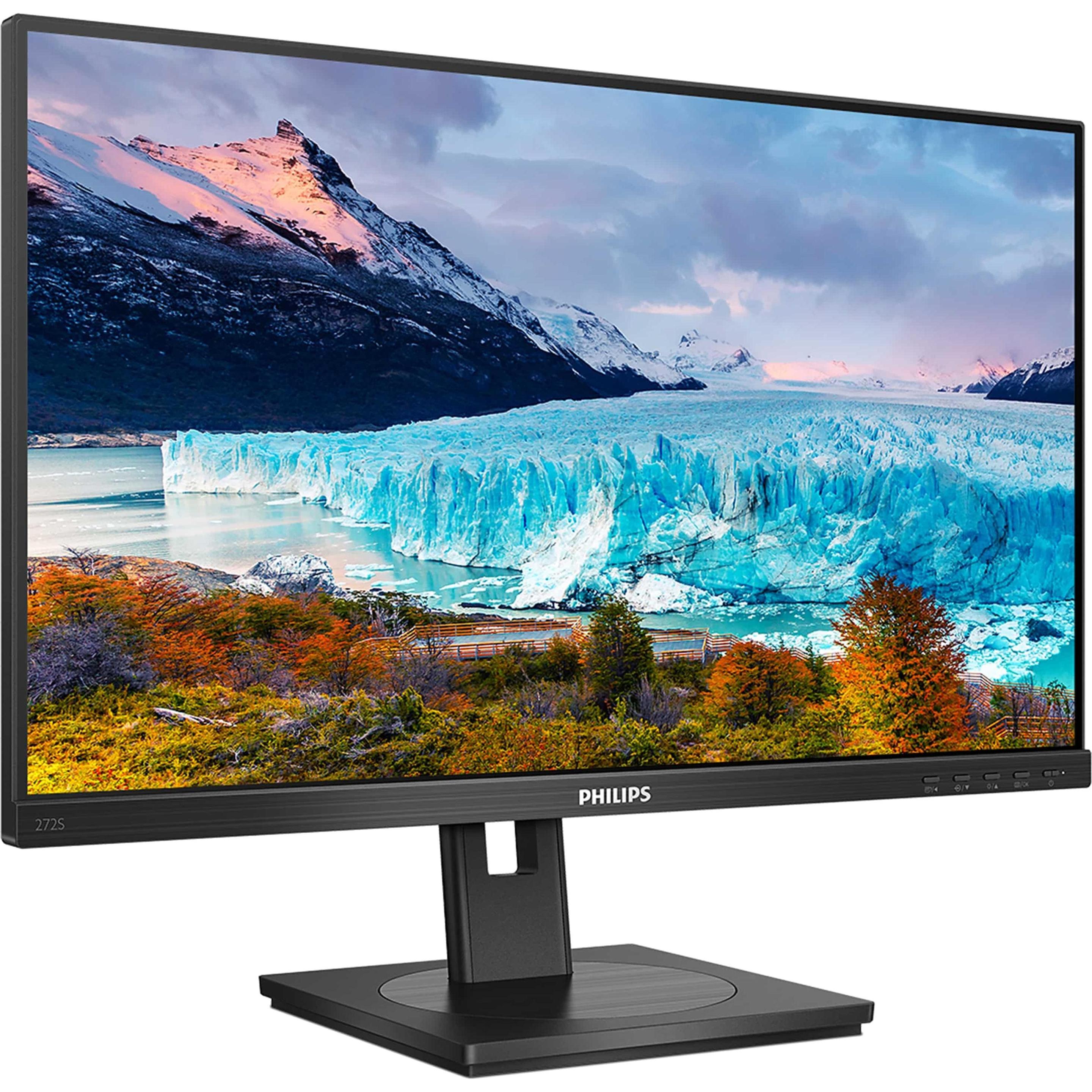 Philips MMD-MONITOREN & DISPLAYS 272S1M (1920 x 1080 Pixel, 27"), Monitor, Schwarz