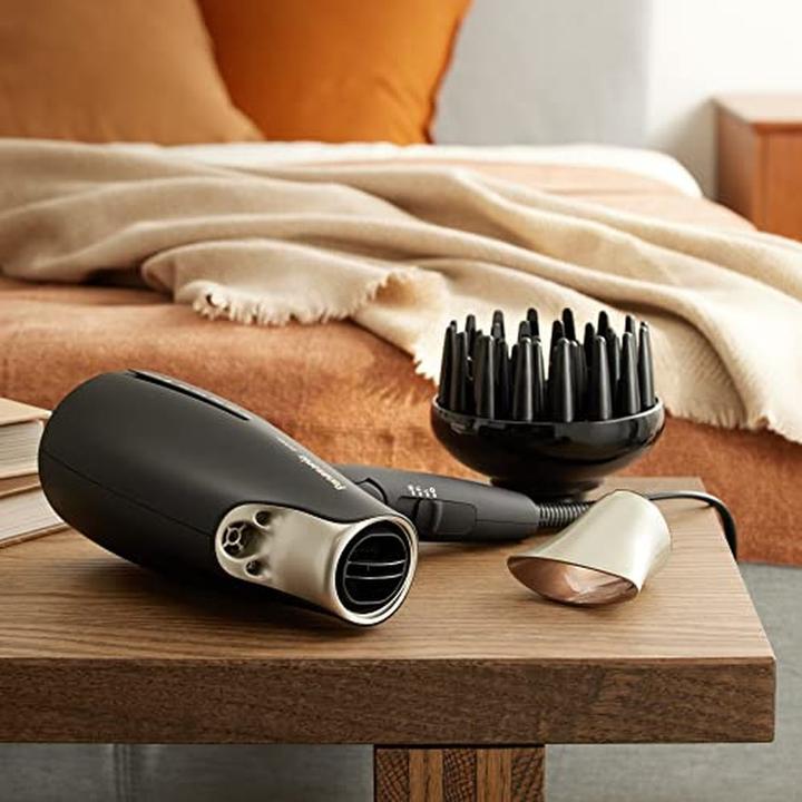 Actual product image Panasonic nanoe™ hair care series hair dryer EH-NA9J with double mineral technology - Champagne Gold (1800 W)