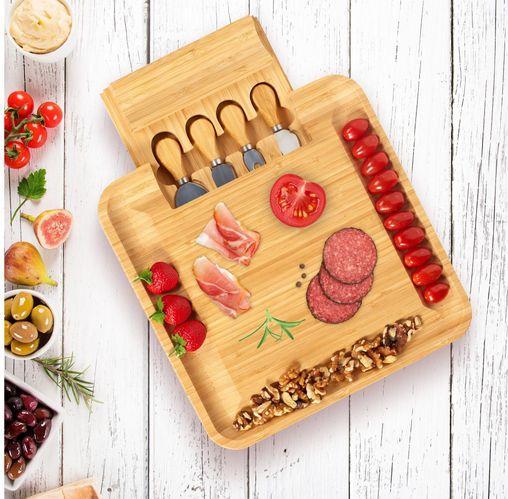 Produktbild Relaxdays Käsebrett Set