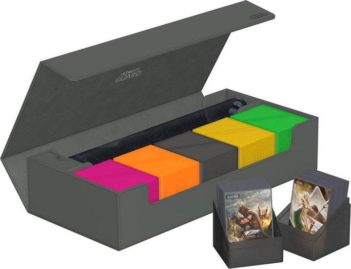 Image du produit Ultimate Guard Boîte à cartes XenoSkin Superhive 550+ Gris