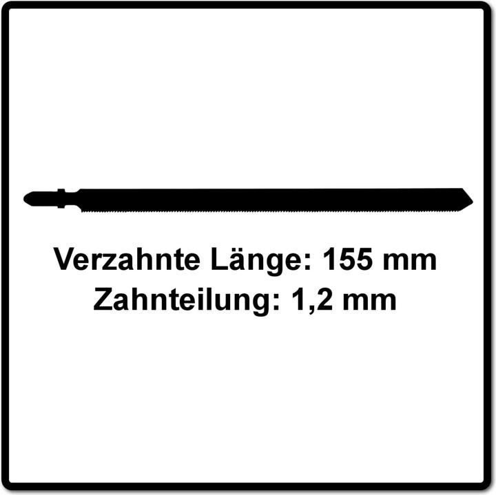 Image du produit Festool Lame de scie sauteuse HS 155/1,2 BI/5