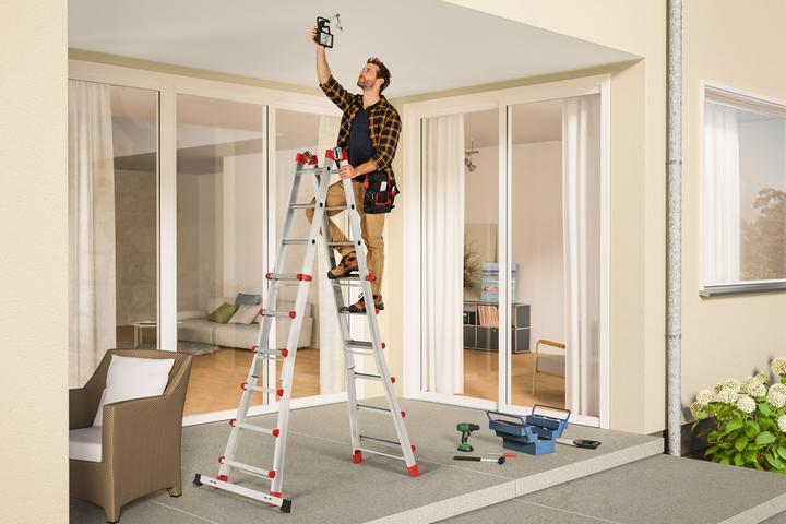 Actual product image Hailo M80 (Multi-purpose ladder, 123 cm)