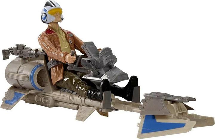 Actual product image Hasbro Poe Dameron mit Speeder Figuren-Set