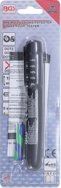 Actual product image BGS Brake Fluid Tester