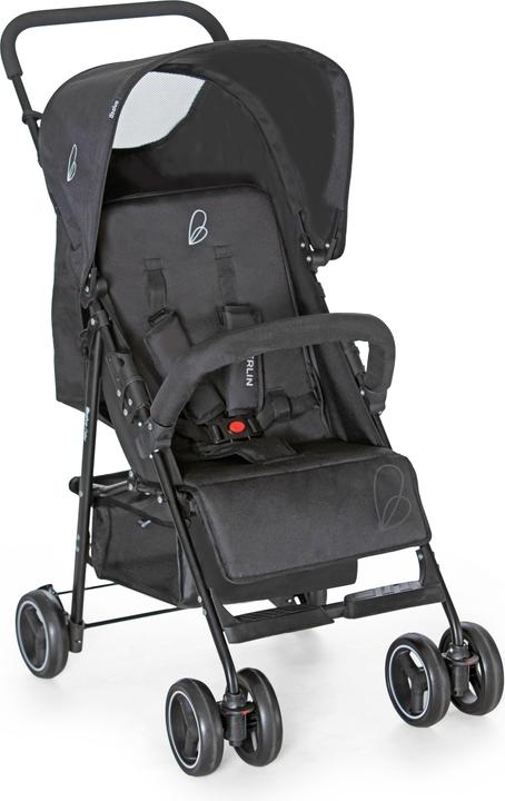 Produktbild Asalvo - Stroller Berlin - Black - Unfolded: 47.5 cm x 79 cm x 99 cm, Folded: 47.5 cm x 79 cm x 22 c (0 Monate - 3.50 Jahre)