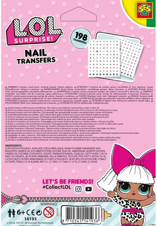 Image du produit Ses Autocollant pour les ongles