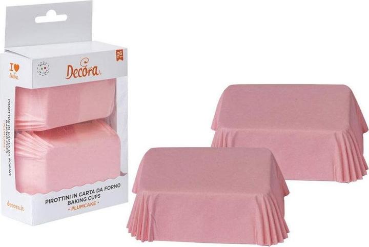 Image du produit Decora Moule à mini-cake 36 pièces, rose (5 cm)