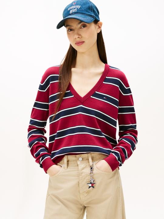 Image du produit Tommy Jeans Pull Col V Essentiel (XL)