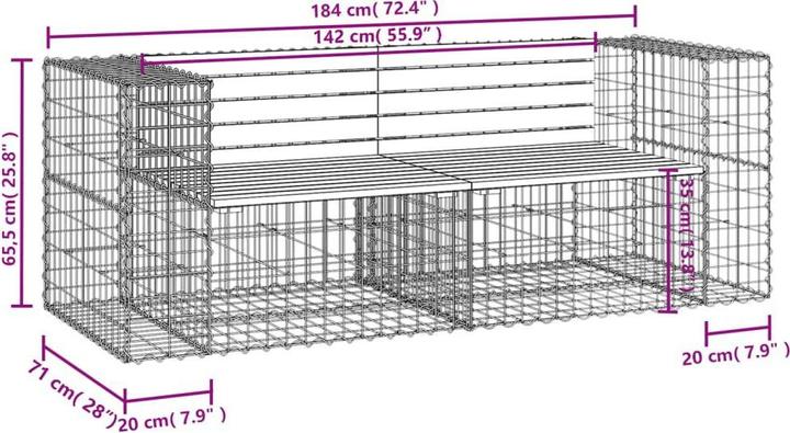 Produktbild vidaXL Alijah