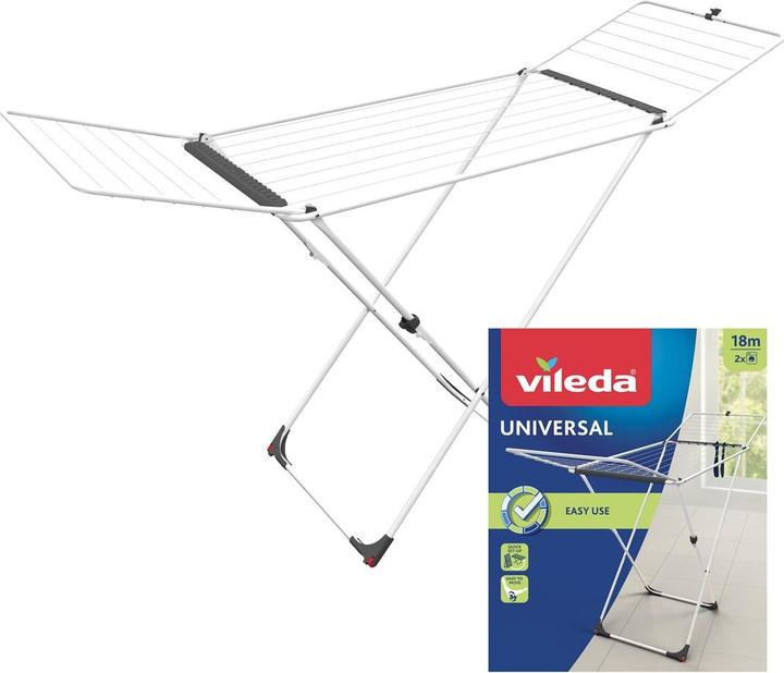 Actual product image Vileda Universal clothes horse (18 m)