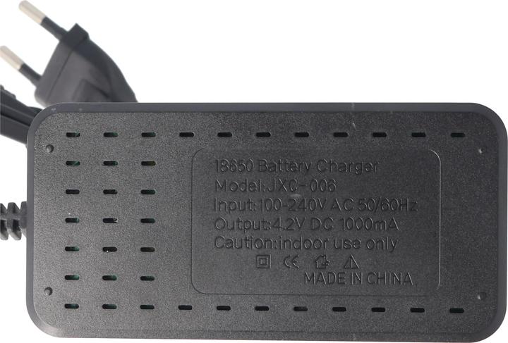 Image du produit AccuCell Ladegerät für 1 oder 2 Stück 18650 Li-ion Akku, 17670 Li-ion Akku (Chargeurs sans batterie)