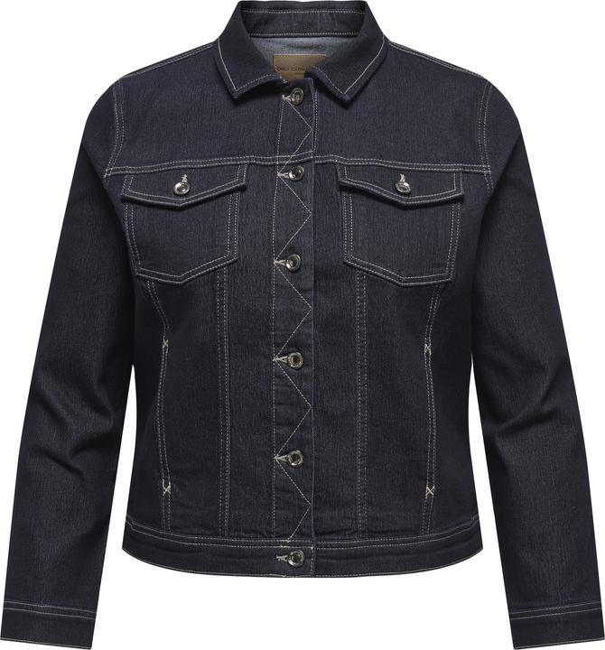 Actual product image Only Fly-away collar cuffs with button jacket denim jacket (46)