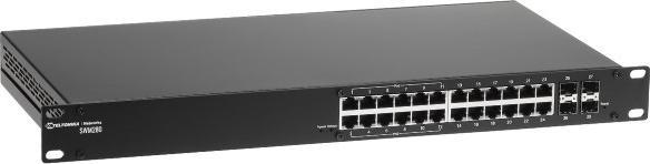 Produktbild Teltonika SWM280 L2+ Managed Switch 24x total ETH 12x POE 4x SFP Ports (27 Ports)