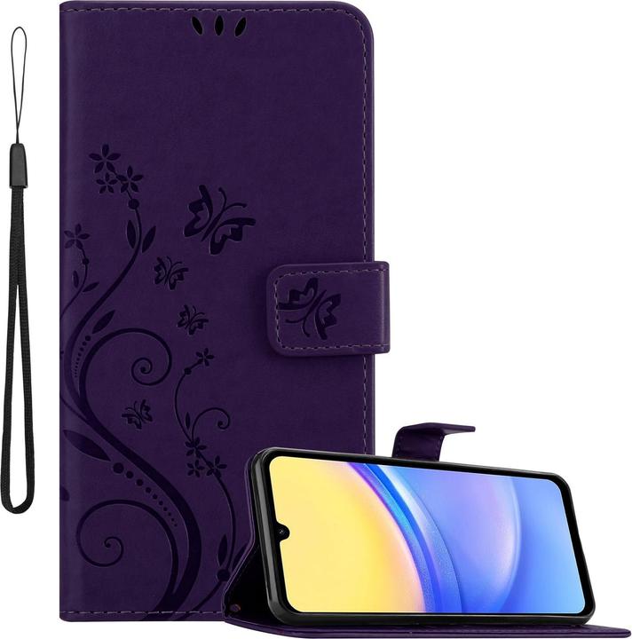 Produktbild Cadorabo Hülle mit Blumen Muster (Samsung Galaxy A15)