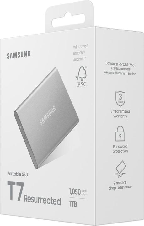 Image du produit Samsung Portable T7 Resurrected (1 To)