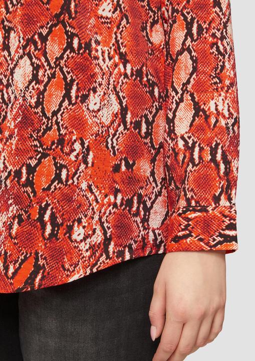 Image du produit S.Oliver Bluse Bluse mit Animal-Print aus Viskosemix (44)