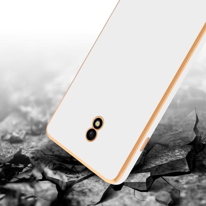 Actual product image Cadorabo Case for Samsung Galaxy J3 2017 in TPU with camera protection LM130 Style (Samsung Galaxy J3 2017 (US version))