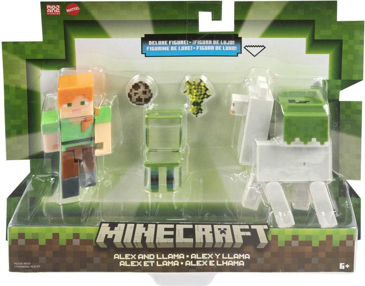 Mattel Minecraft - Alex and Llama 2 pack. (GTT53)