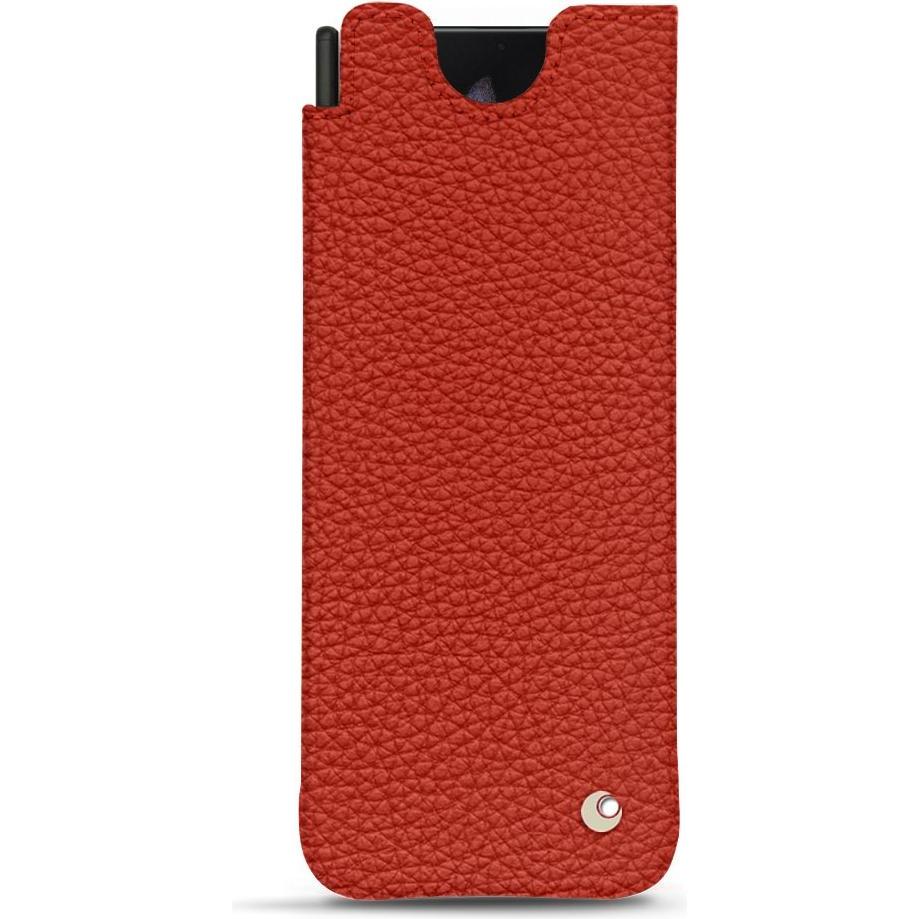 Noreve Lederschutzhülle (Samsung Galaxy Z Fold3), Smartphone Hülle, Orange